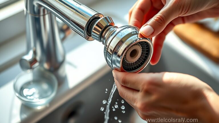 clean faucet aerator effectively