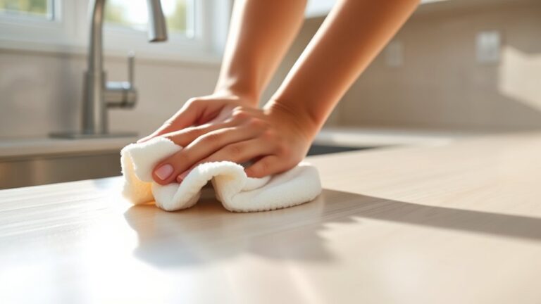 clean laminate kitchen cabinets