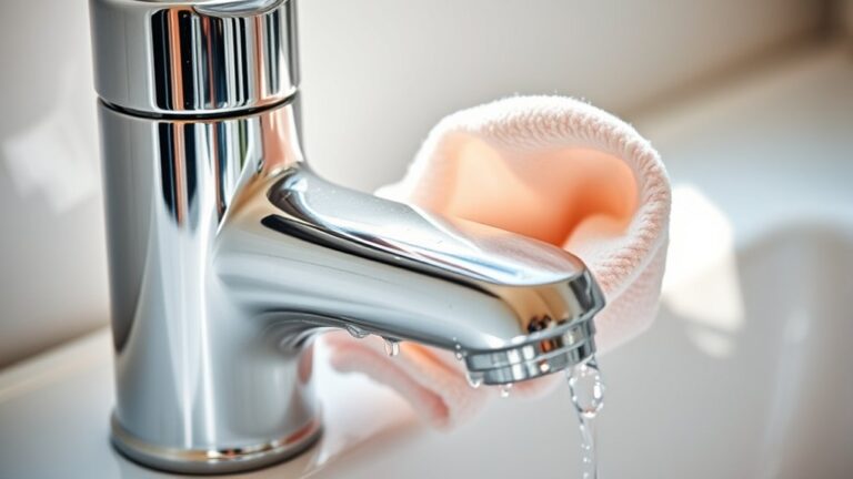 clean your sink faucet