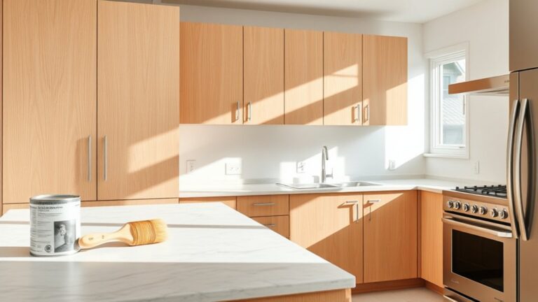 consider painting kitchen cabinets