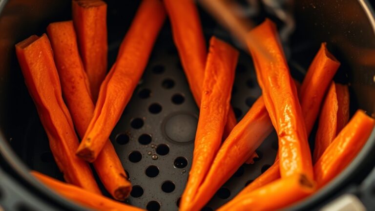 cooking carrots in air fryer
