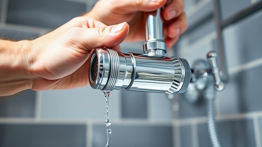 correctly connect water supply