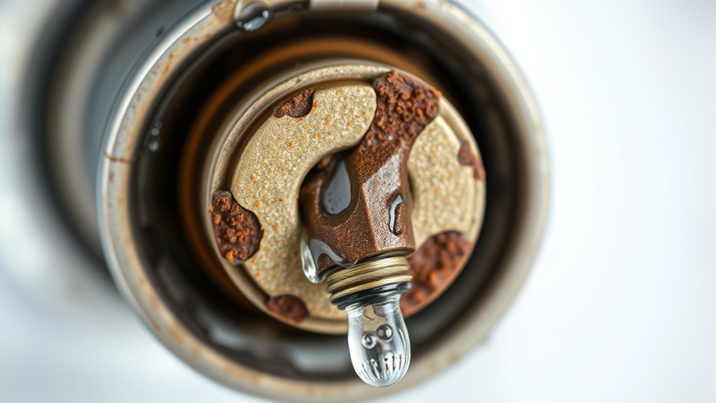 corrosion causes faucet leaks