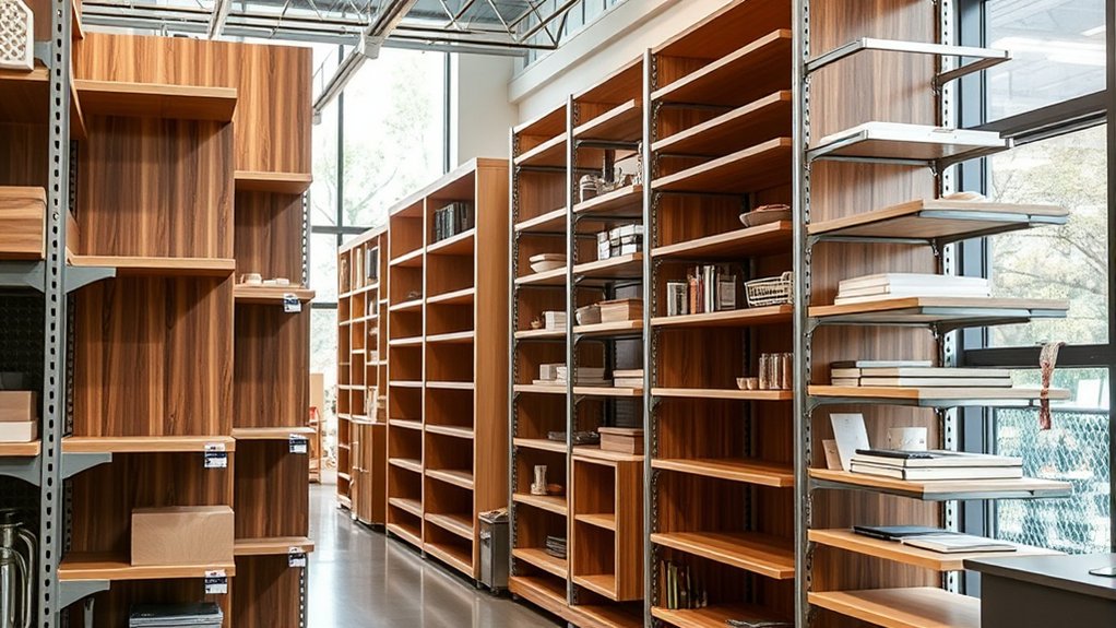 custom kitchen cabinet shelves