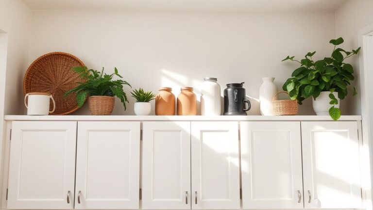 decorative accents and storage