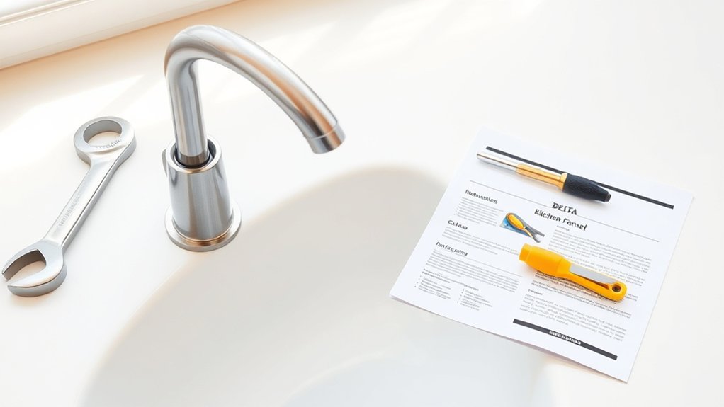 delta faucet replacement tools