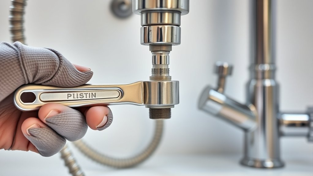 disconnect kitchen faucet instructions