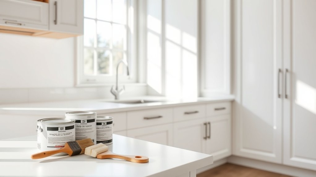 durable white cabinetry paint