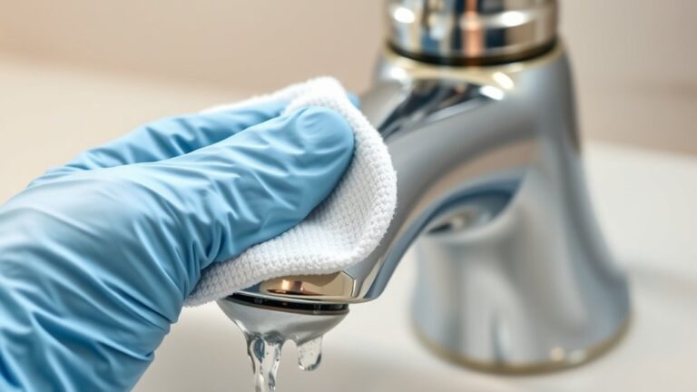 eliminate hard water deposits