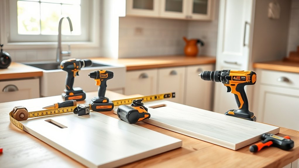 essential tools for installation