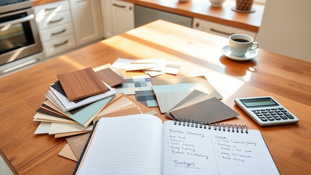 establishing a kitchen budget