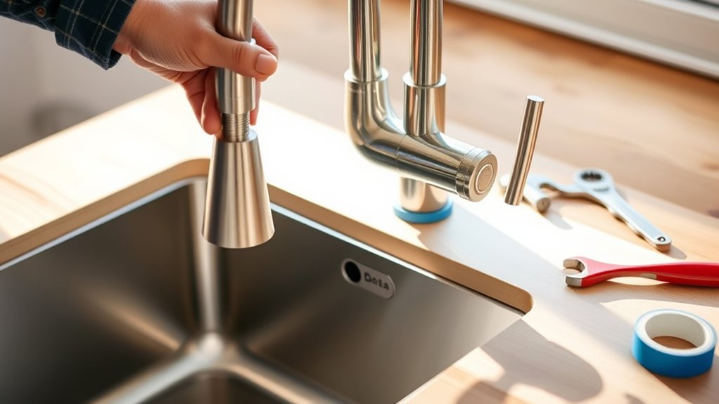 faucet care and maintenance