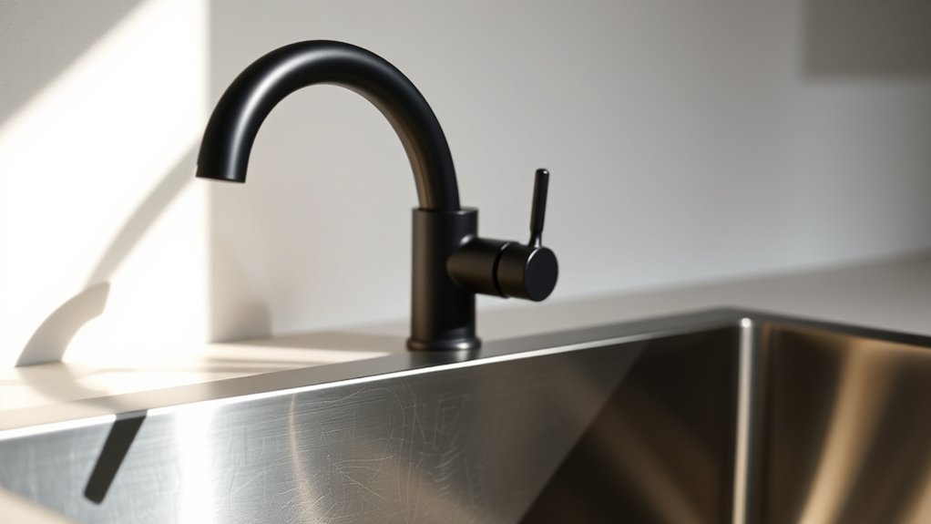 faucet color for stainless