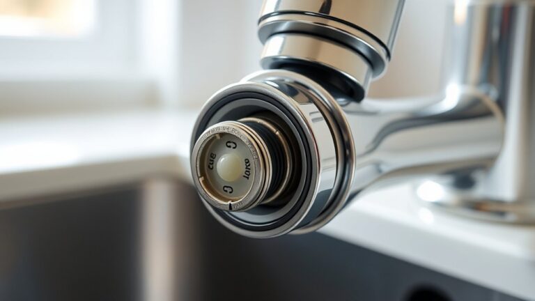 faucet component regulating water
