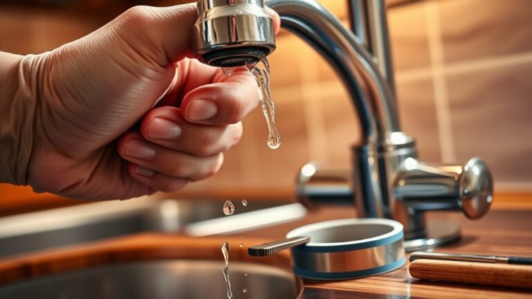 fixing a dripping faucet