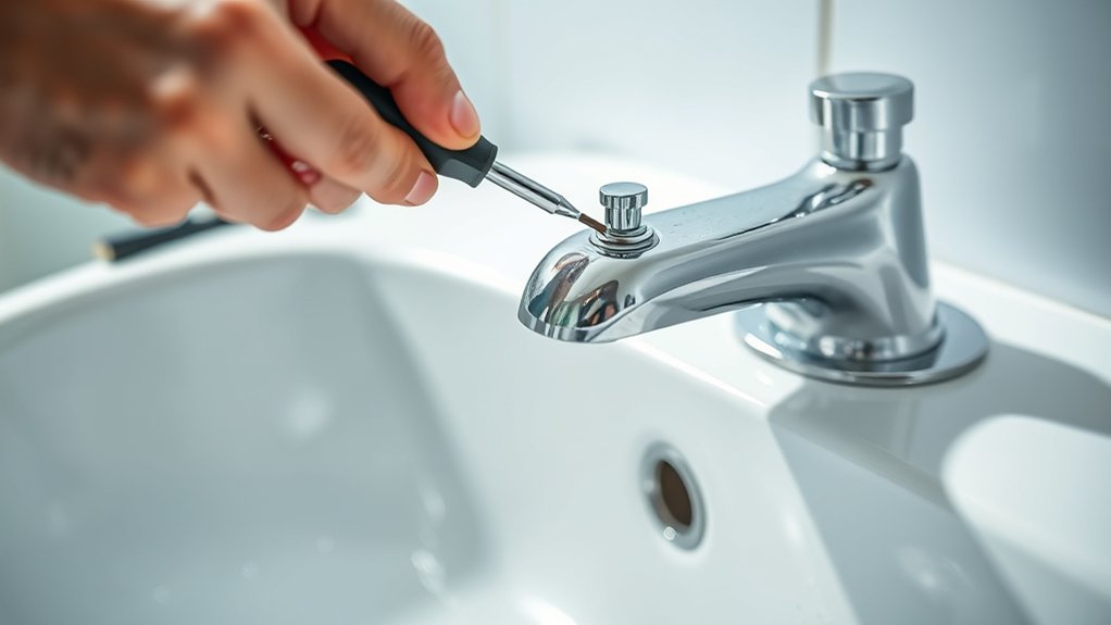 fixing a stuck faucet