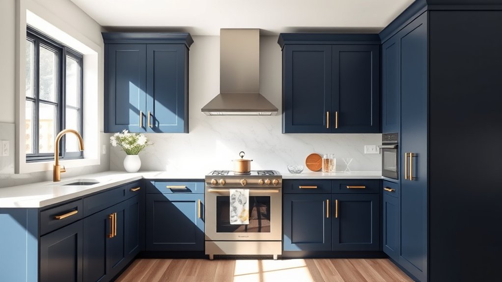 harmonize kitchen cabinet colors