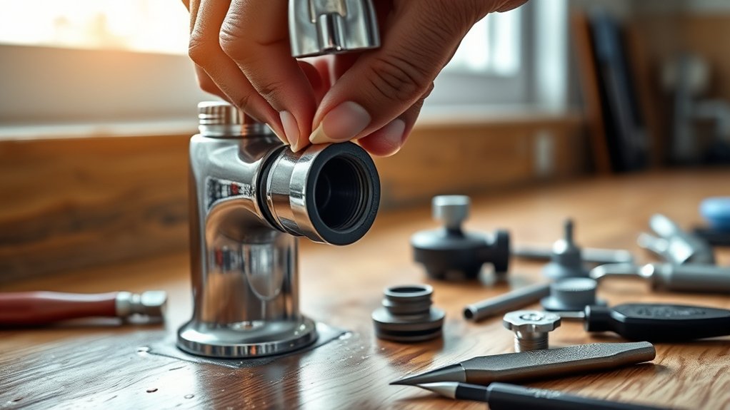 identify and replace faucet parts