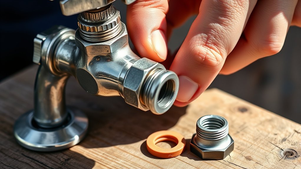 identify outdoor faucet leak