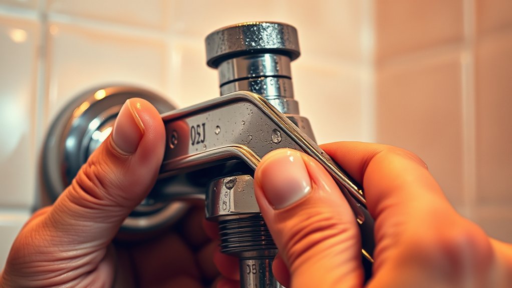 identify shower faucet issues