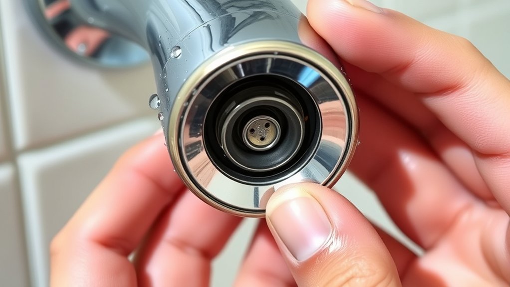 identify shower valve leaks