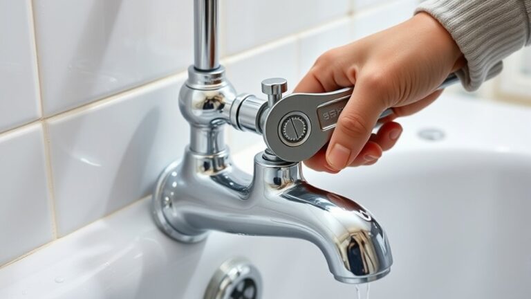 install bathtub faucet properly