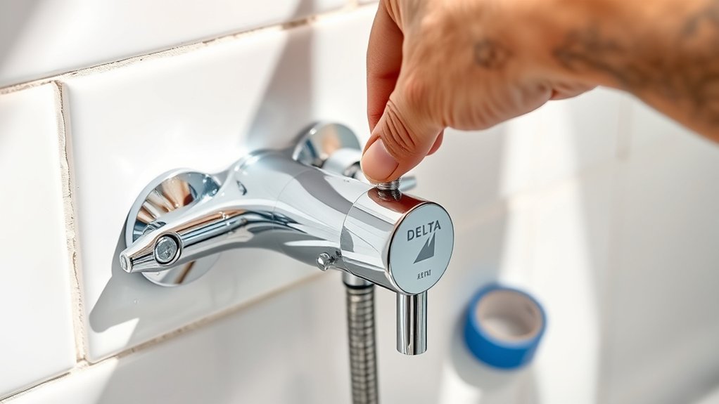 install delta shower faucet