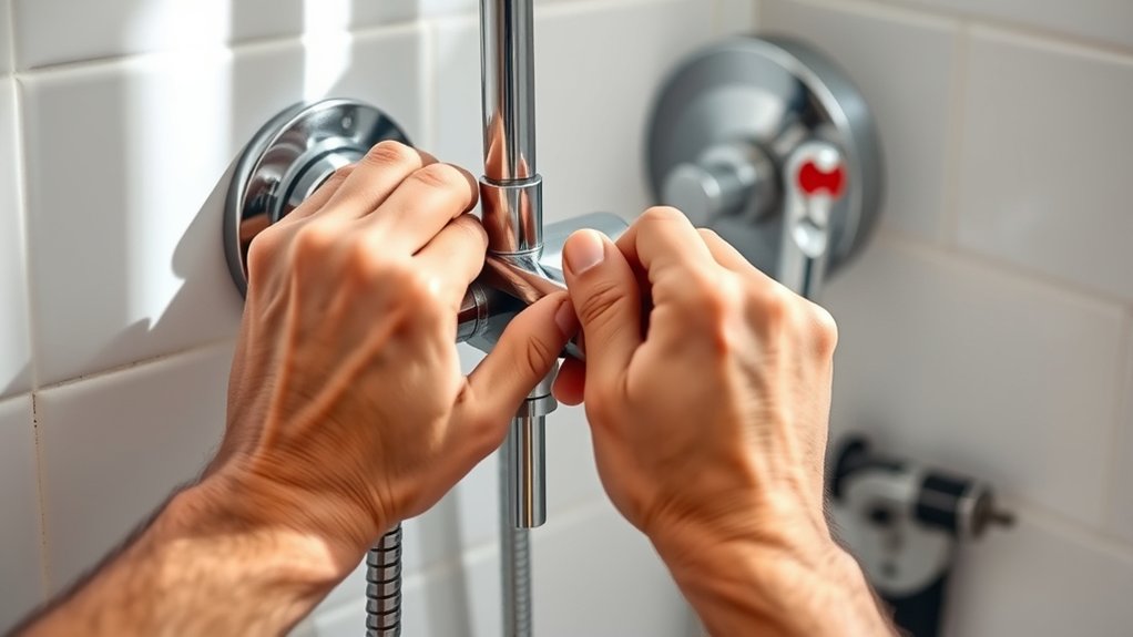 install single handle faucet