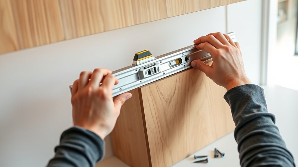 level and secure cabinets