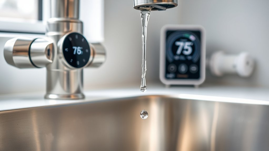 maintain optimal faucet temperature