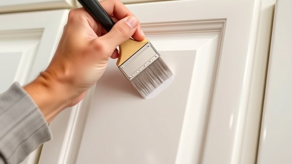 maintain painted cabinet freshness