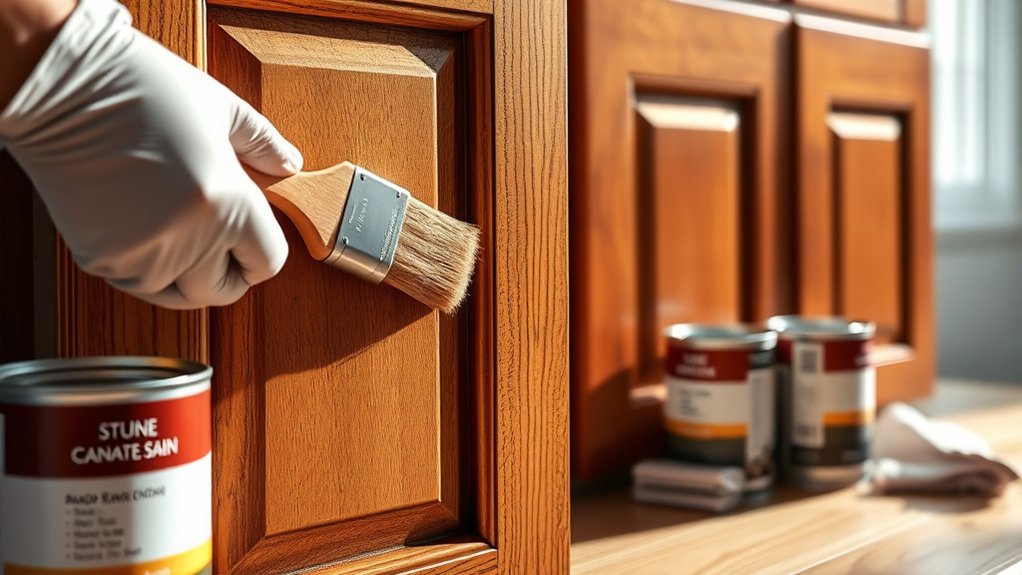 master stain application techniques