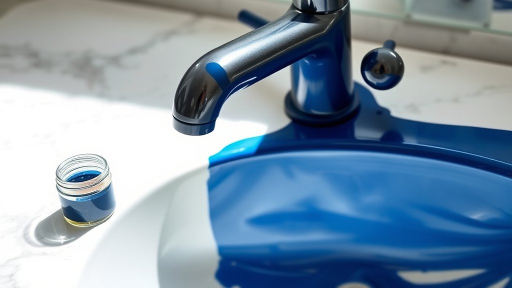 maximize faucet paint durability