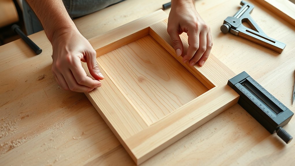 measure cut join assemble