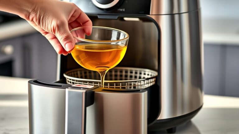 oil usage in air fryers