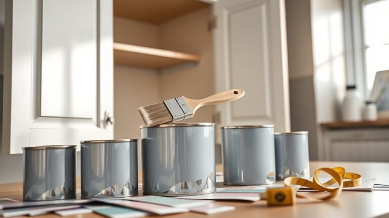 paint quantity for cabinets