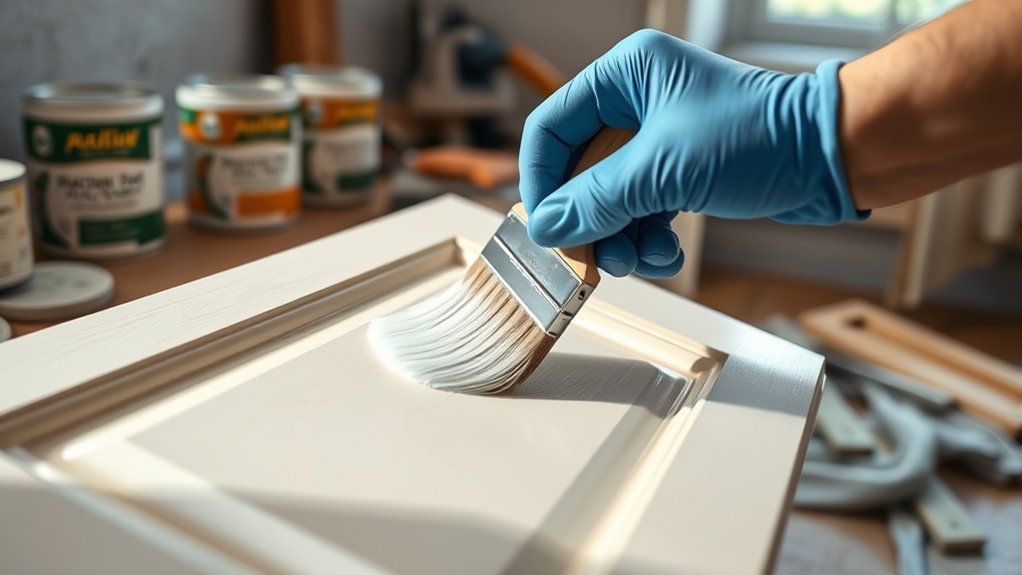 painting kitchen cabinets challenges