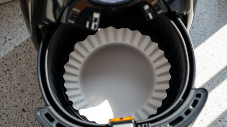 paper plate in air fryer