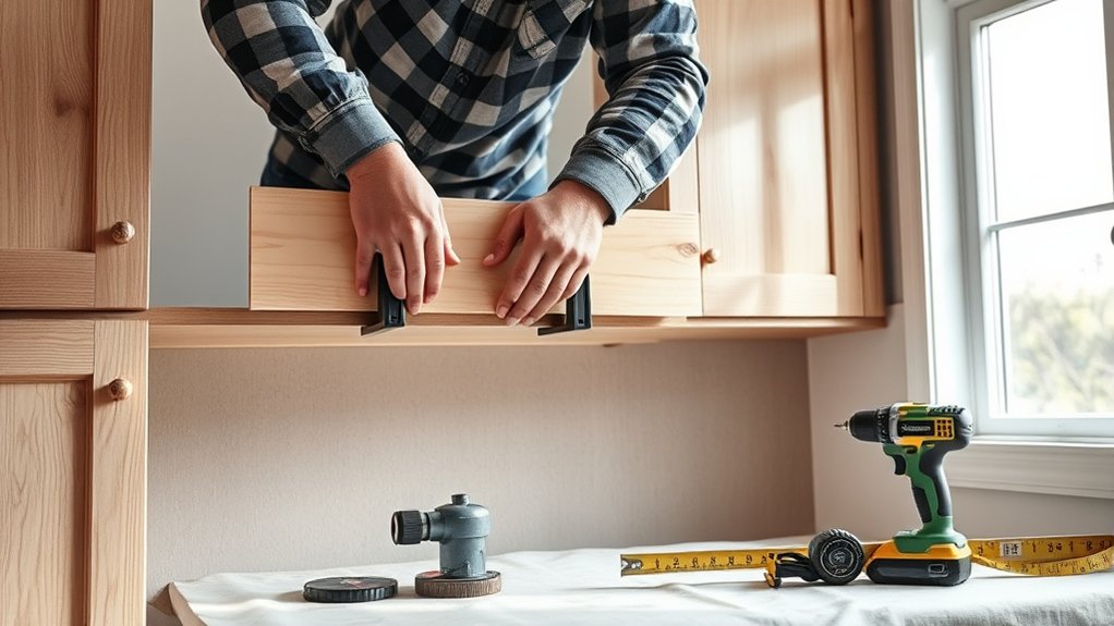 precise cabinet extension assembly