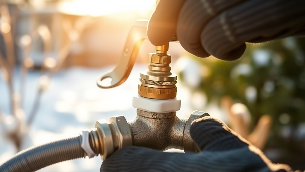 prevent faucet freezing damage