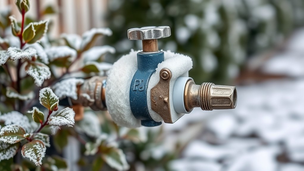 prevent frozen pipe damage