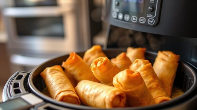 reheat egg rolls air fryer