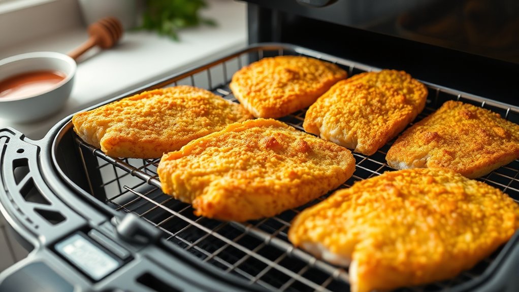 reheat fried fish air fryer