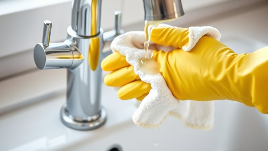 remove calcium deposits easily