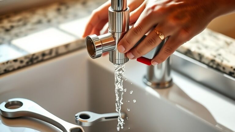 repair kitchen faucet issues