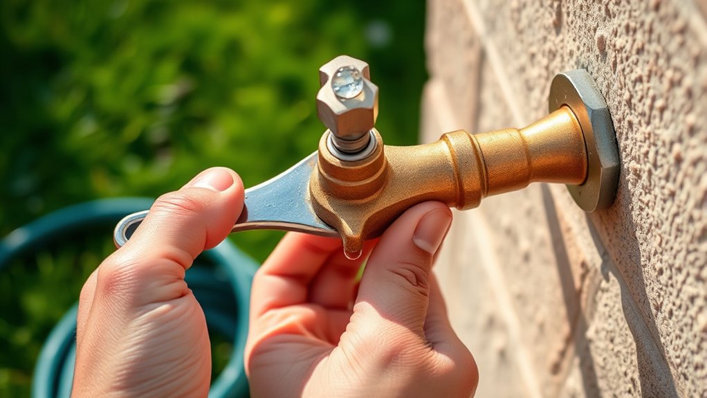 repair outdoor faucet leak