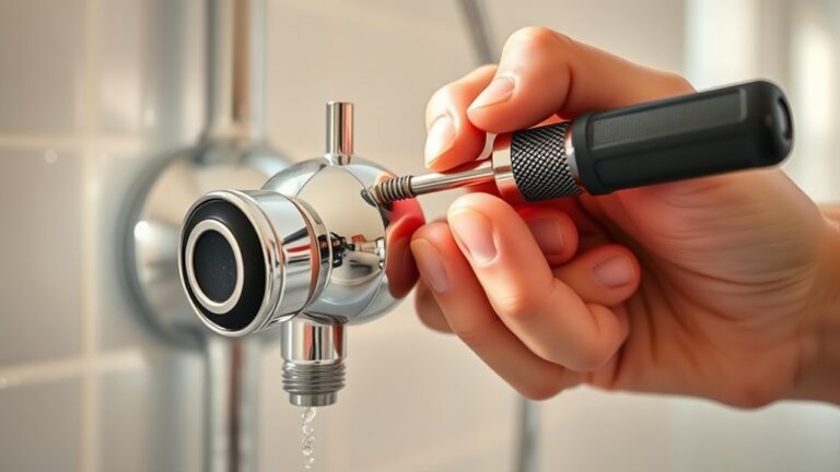 repair shower faucet diverter