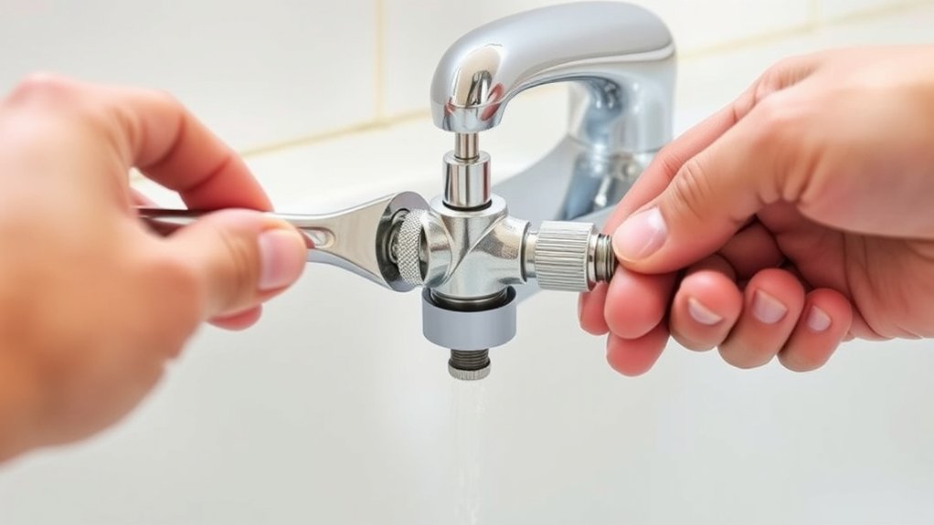 replace bathtub faucet diverter