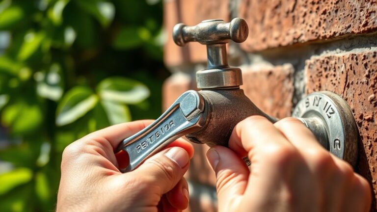 replace outdoor faucet handle