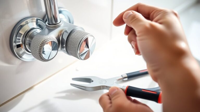 replace shower faucet handle